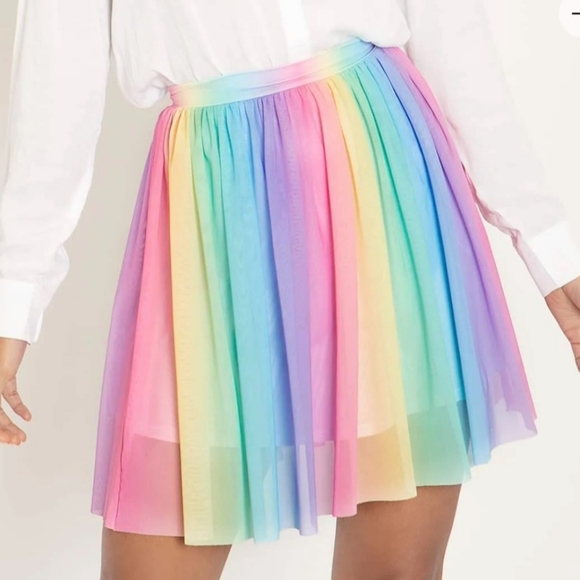 Blackmilk Rainbow Icecream Sheer Twirl Skirt BNWT - Picture 1 of 3